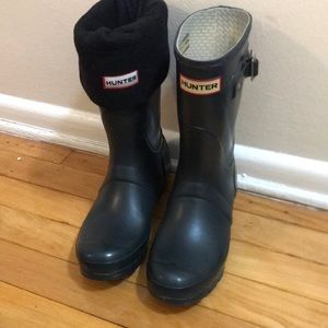 Hunter original short rain boots